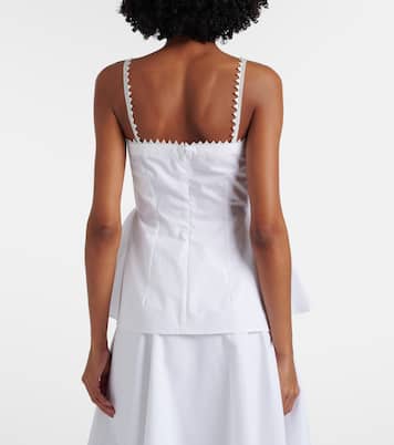 Traversin cotton peplum top | Jacquemus