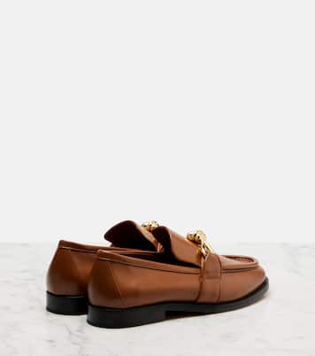 Astaire Knot leather loafers | Bottega Veneta