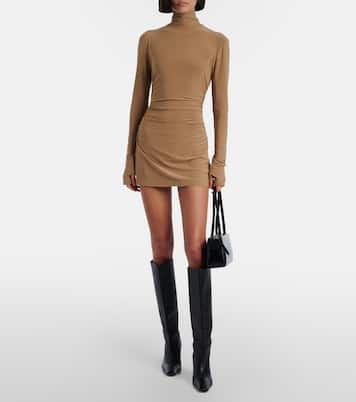 Turtleneck minidress | Norma Kamali