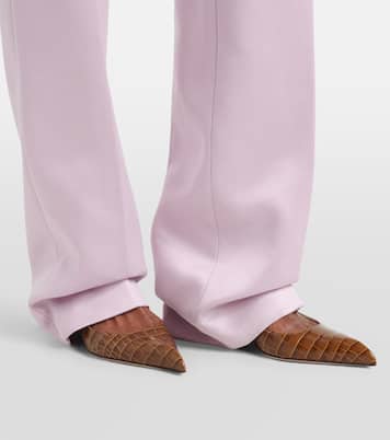 Pumps slingback in pelle stampata | Tom Ford