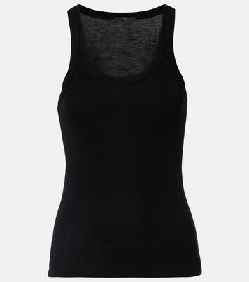 Ribbed-knit wool tank top | Róhe