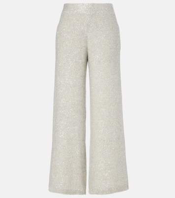 Weite Hose mit Pailletten | Brunello Cucinelli