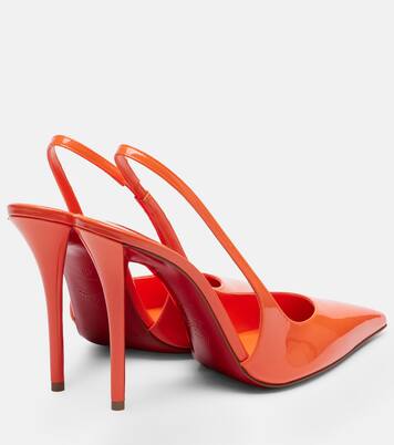 Escarpins slingback Miss Z en cuir verni | Christian Louboutin