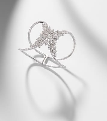 18kt white gold (750/1000) bracelet with diamonds | Yeprem