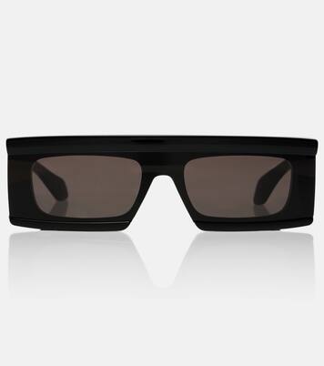 Logo flat-top sunglasses | Alaïa