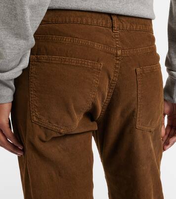 Bodhi cotton corduroy high-rise pants | The Row