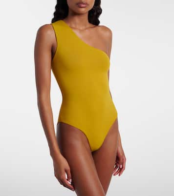 Set Yacare aus Badeanzug und Pareo | Taller Marmo