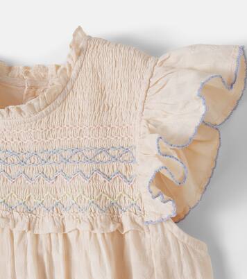 Aurelina checked cotton dress | Louise Misha