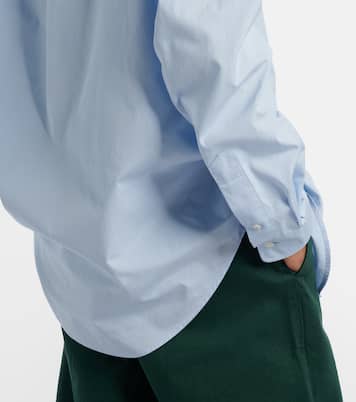 Camisa de popelín de algodón | Miu Miu