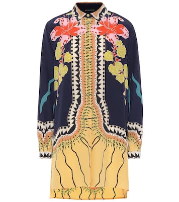 Printed silk blouse | Etro