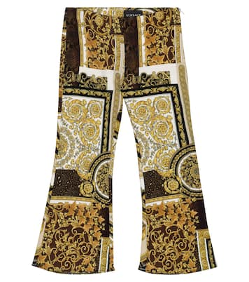 Leggings Barocco Patchwork | Versace Kids
