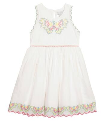 Embroidered cotton dress | Stella McCartney Kids