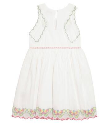Embroidered cotton dress | Stella McCartney Kids