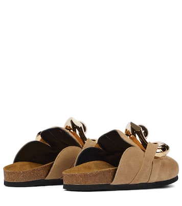 Slippers aus Veloursleder | JW Anderson