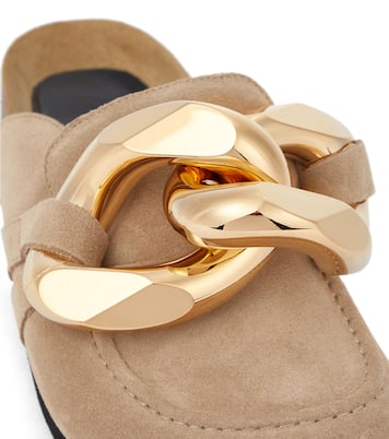 Slippers aus Veloursleder | JW Anderson