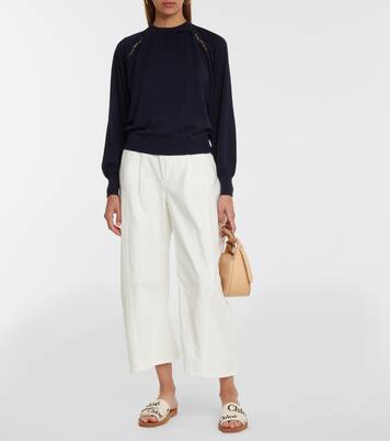 Jersey de algodón y seda | Chloé