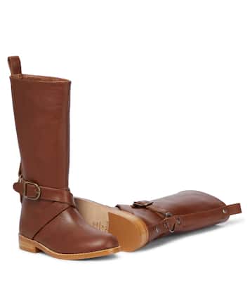 Bottes en cuir | Chloé Kids