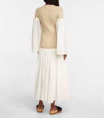 Top en laine, cachemire, lin et soie | Chloé