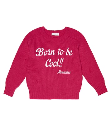 Intarsia wool sweater | Monnalisa