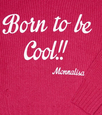 Intarsia wool sweater | Monnalisa