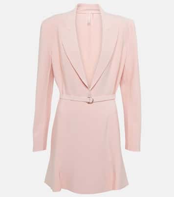 Belted jersey minidress | Norma Kamali