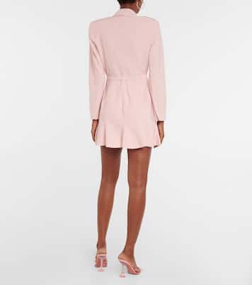Belted jersey minidress | Norma Kamali