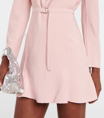 Belted jersey minidress | Norma Kamali