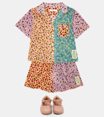 Short Tiggy en coton à fleurs | Zimmermann Kids