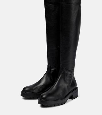 Botas mosqueteras Whitney de piel | Aquazzura
