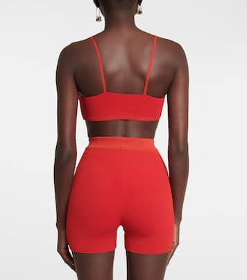 Shorts Pralu in maglia a coste | Jacquemus