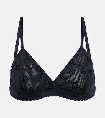 Bralette Moonogram aus Mesh | Marine Serre