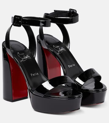Sandales Movida Sabina à plateau en cuir | Christian Louboutin