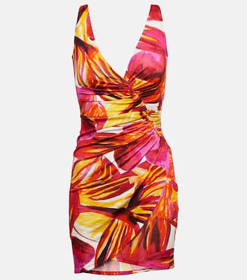 Summer Solstice printed minidress | Louisa Ballou