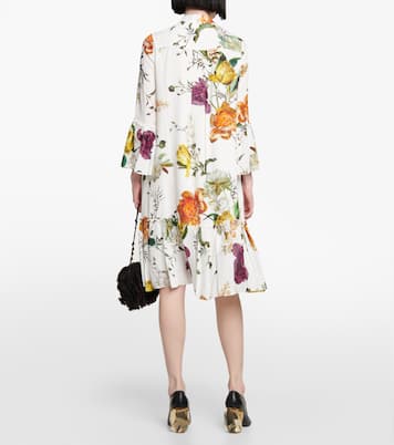 Winford floral midi dress | Erdem