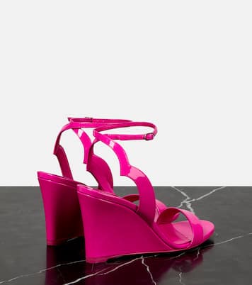 Sandali in vernice con zeppa | Christian Louboutin