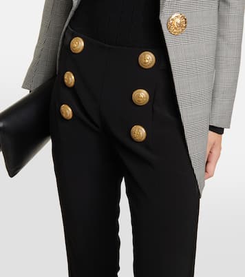Pantaloni flared a vita bassa | Balmain