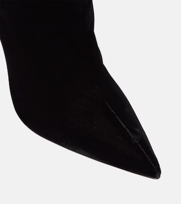 Stivali So Matignon 105 in velluto | Aquazzura