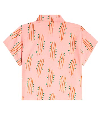 Camicia in lino e cotone con stampa | The Animals Observatory