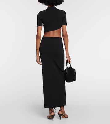 Maparadita asymmetric crop top | Christopher Esber