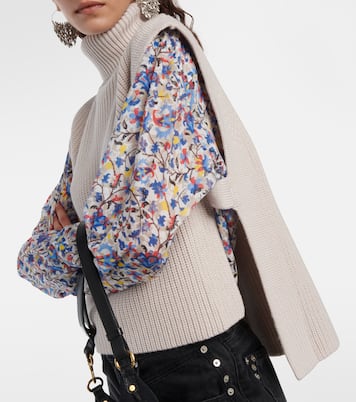 Megan turtleneck wool sweater vest | Marant Etoile