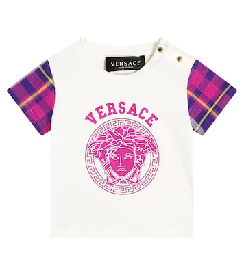 Bebé - camiseta Medusa en mezcla de algodón | Versace Kids