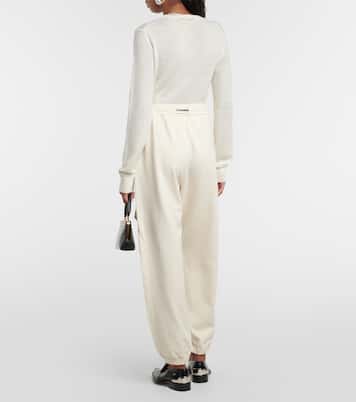 Cotton jersey cargo pants  | Jil Sander