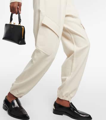 Cotton jersey cargo pants  | Jil Sander