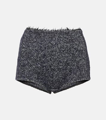 Short à taille haute et chevrons | Christopher Esber