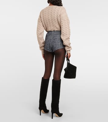 Short à taille haute et chevrons | Christopher Esber