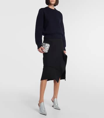 Rocket metallic leather mules | Bottega Veneta