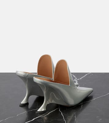 Rocket metallic leather mules | Bottega Veneta