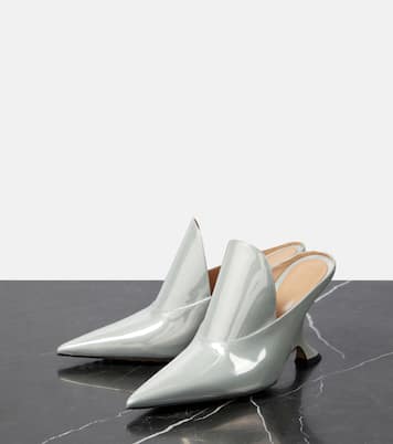 Rocket metallic leather mules | Bottega Veneta