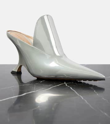 Rocket metallic leather mules | Bottega Veneta
