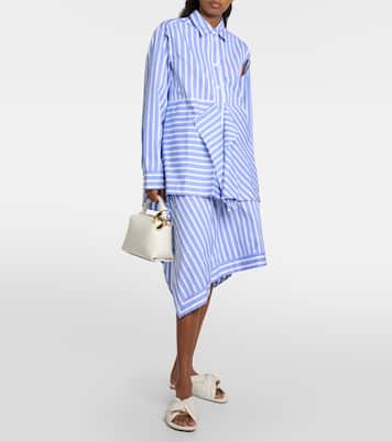 Corner leather slides | JW Anderson